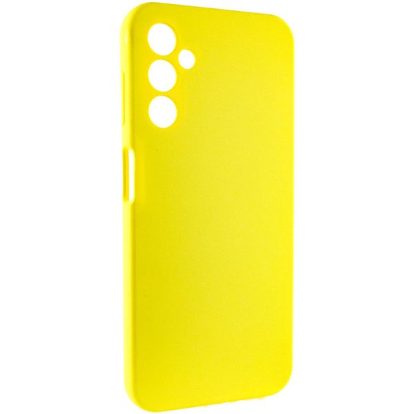 Чохол для Samsung Galaxy A24 4G Жовтий Silicone Cover Lakshmi Full Camera - Зображення 2