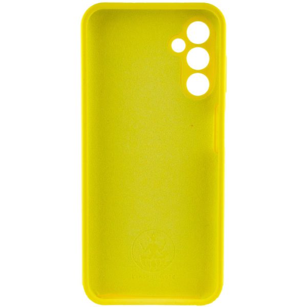 Чохол для Samsung Galaxy A24 4G Жовтий Silicone Cover Lakshmi Full Camera - Зображення 3