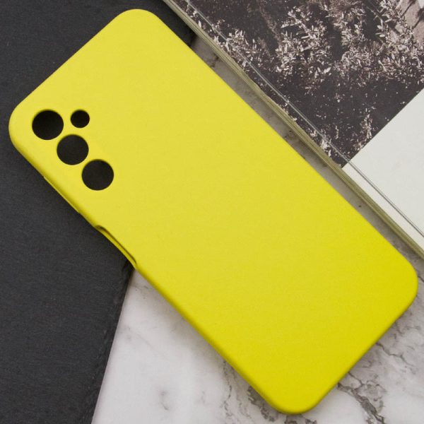 Чохол для Samsung Galaxy A24 4G Жовтий Silicone Cover Lakshmi Full Camera - Зображення 5