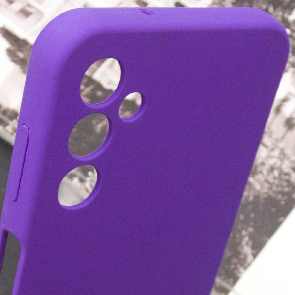Чохол для Samsung Galaxy A24 4G Фіолетовий Silicone Cover Lakshmi Full Camera - Зображення 6