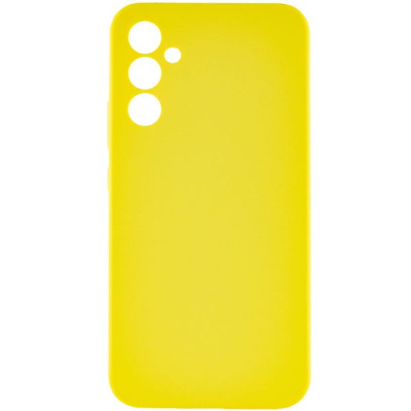 Чохол для Samsung Galaxy A34 5G Жовтий Silicone Cover Lakshmi Full Camera