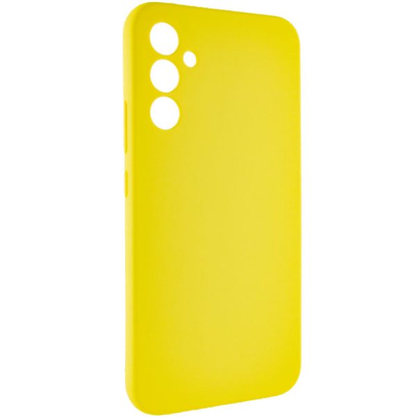 Чохол для Samsung Galaxy A34 5G Жовтий Silicone Cover Lakshmi Full Camera - Зображення 2