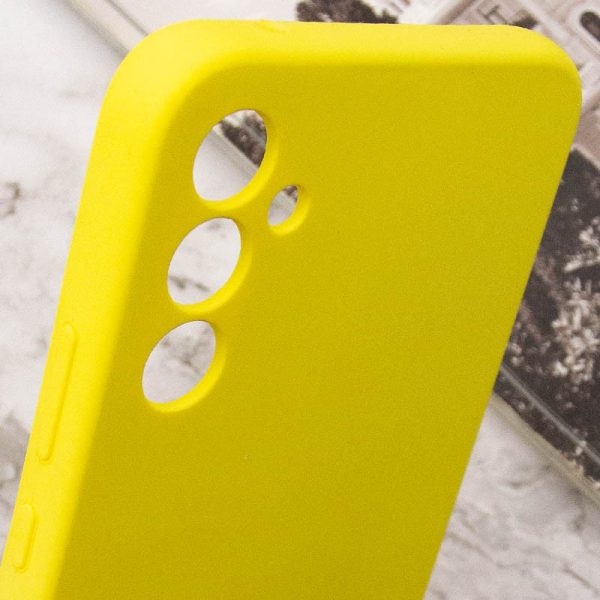 Чохол для Samsung Galaxy A34 5G Жовтий Silicone Cover Lakshmi Full Camera - Зображення 6