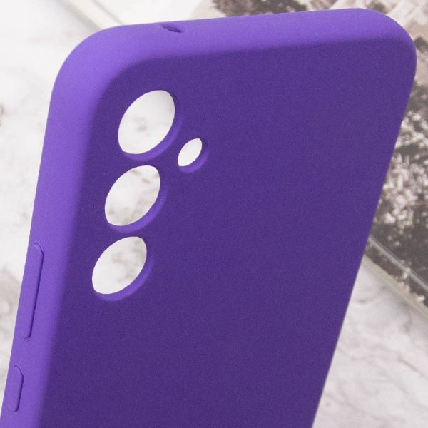 Чохол для Samsung Galaxy A34 5G Фіолетовий Silicone Cover Lakshmi Full Camera - Зображення 6