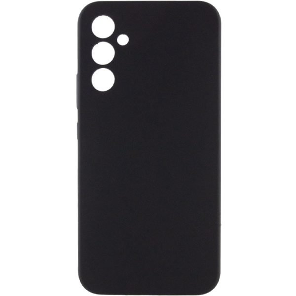 Чохол для Samsung Galaxy A34 5G Чорний Silicone Cover Lakshmi Full Camera