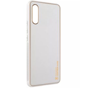 Шкіряний чохол для Samsung Galaxy A50 (A505F) / A50s / A30s Білий Xshield