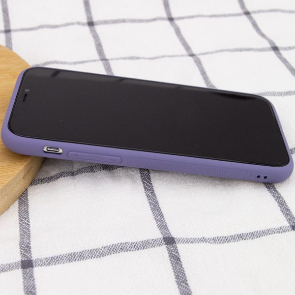 Шкіряний чохол для Apple iPhone 14 Pro Сірий Xshield - Зображення 4