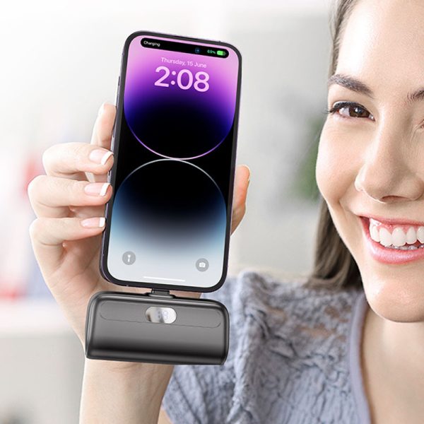 Павербанк Power Bank Hoco J116 Cool Lightning 5000 mAh - Зображення 3