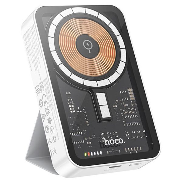 Павербанк Power Bank Hoco Q10A Transparent PD20W з БЗП 10000 mAh