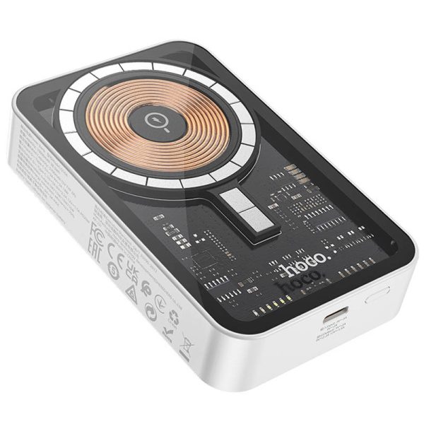 Павербанк Power Bank Hoco Q10A Transparent PD20W з БЗП 10000 mAh - Зображення 3