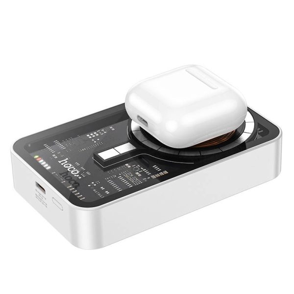 Павербанк Power Bank Hoco Q10A Transparent PD20W з БЗП 10000 mAh - Зображення 4