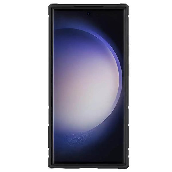 Чохол для Samsung Galaxy S23 Ultra Чорний Nillkin CamShield Armor Pro no logo (шторка на камеру) - Зображення 5