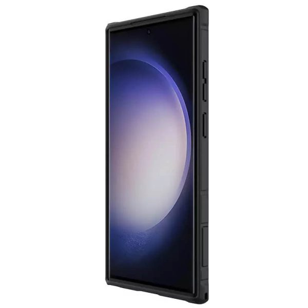 Чохол для Samsung Galaxy S23 Ultra Чорний Nillkin CamShield Armor Pro no logo (шторка на камеру) - Зображення 6
