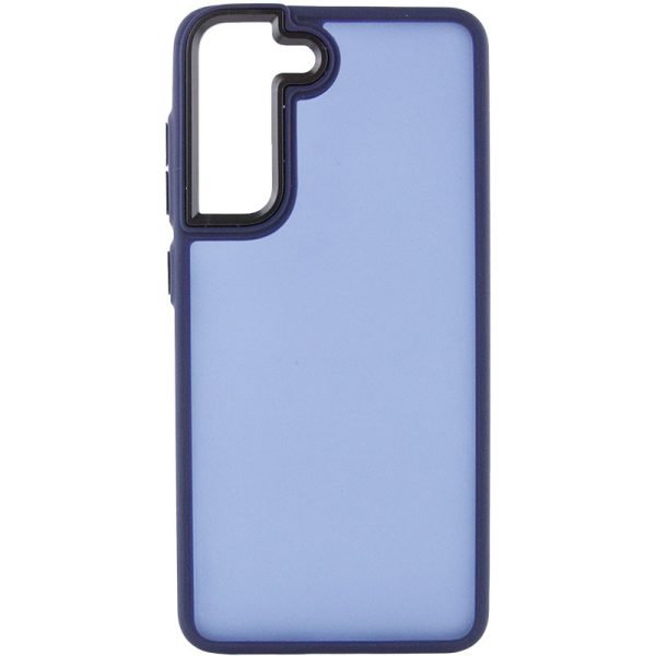 Чохол для Samsung Galaxy S22 Синій TPU+PC Lyon Frosted - Зображення 2
