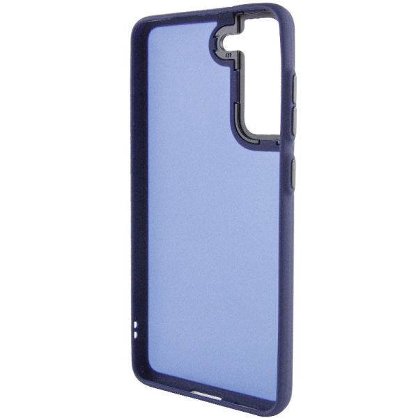 Чохол для Samsung Galaxy S22 Синій TPU+PC Lyon Frosted - Зображення 3