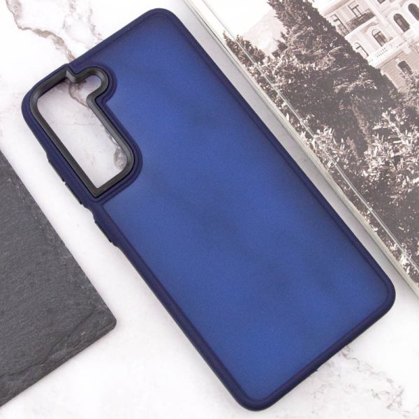 Чохол для Samsung Galaxy S22 Синій TPU+PC Lyon Frosted - Зображення 4