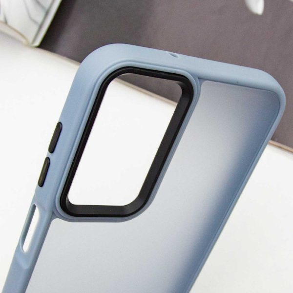 Чохол для Samsung Galaxy M14 5G Синій TPU+PC Lyon Frosted - Зображення 4