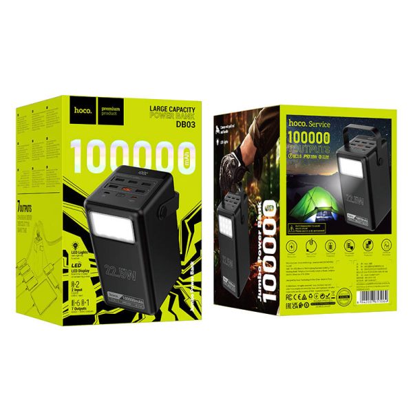 Павербанк Power Bank Hoco DB03 Endure 22.5W 100 000 mAh - Зображення 4