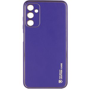 Шкіряний чохол для Samsung Galaxy A15 4G/5G / M15 5G Фіолетовий Xshield
