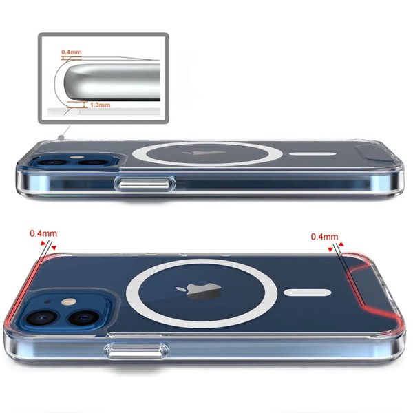 Чохол для iPhone 11 Прозорий TPU Space Case with MagSafe - Зображення 3