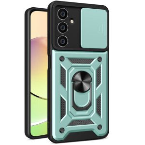 Ударостійкий чохол для Samsung Galaxy M34 5G Зелений Camshield Serge Ring