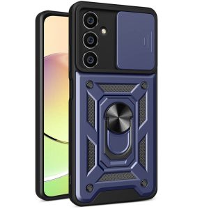 Ударостійкий чохол для Samsung Galaxy M34 5G Синій Camshield Serge Ring