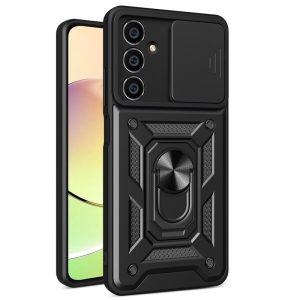 Ударостійкий чохол для Samsung Galaxy M34 5G Чорний Camshield Serge Ring