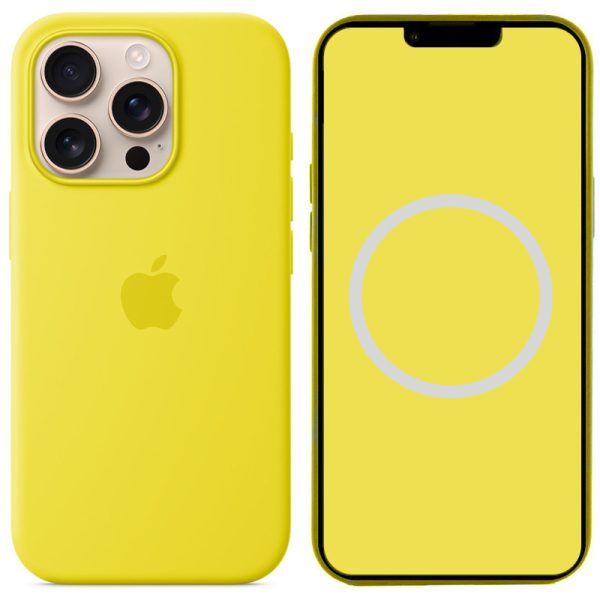 Чохол для iPhone 16 Pro Star Fruit Silicone case full with Magsafe and Animation