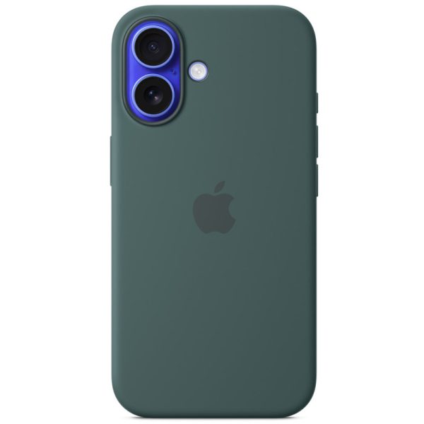 Чохол для iPhone 16 Plus Зелений Silicone case full with Magsafe and Animation - Зображення 2