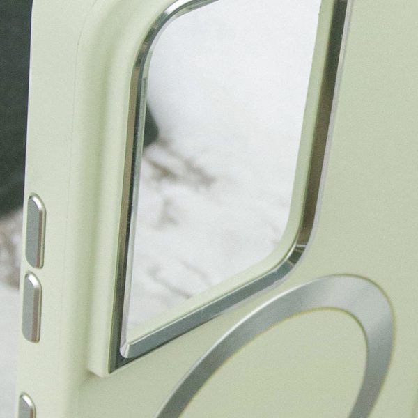 Чохол для Samsung Galaxy S22 Ultra Білий Bonbon Metal Style with MagSafe - Зображення 5