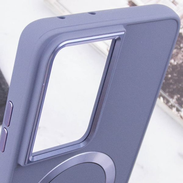 Чохол для Samsung Galaxy S22 Ultra Сірий Bonbon Metal Style with MagSafe - Зображення 5