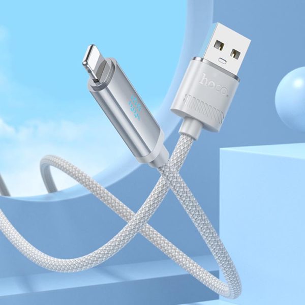 Дата кабель Hoco U127 Power USB to Lightning (1.2m) - Зображення 3