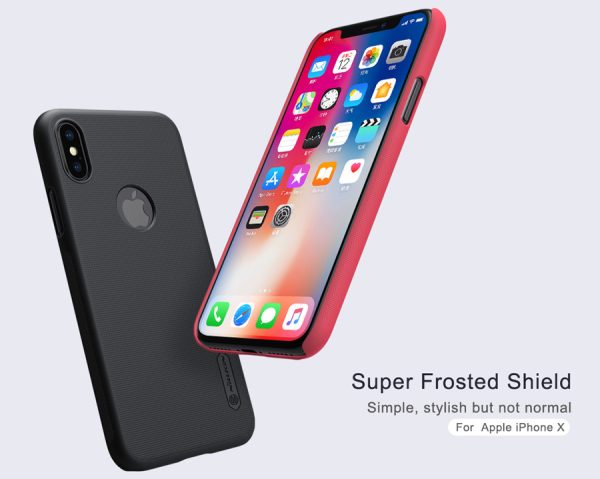 Чохол для iPhone X / XS Червоний Nillkin Матовий - Зображення 2