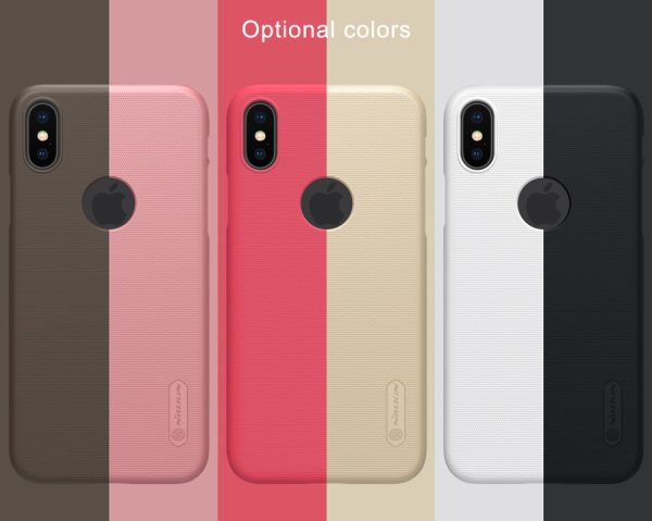 Чохол для iPhone X / XS Рожевий Nillkin Матовий