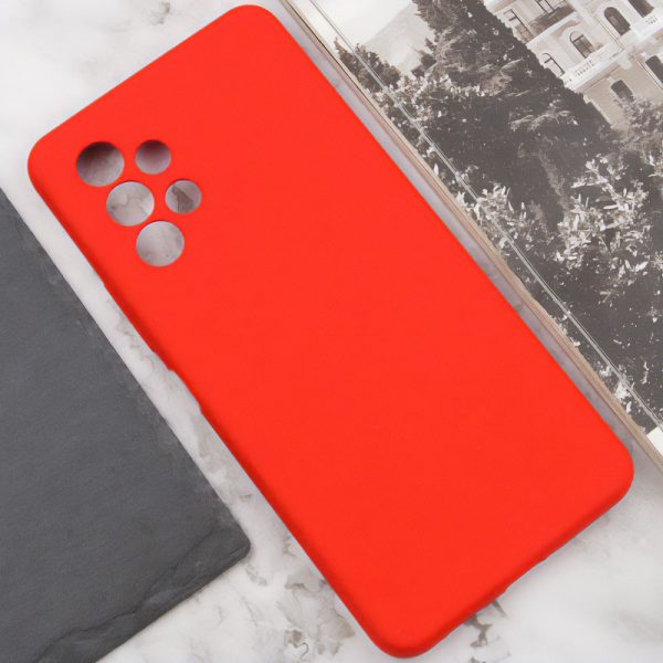 Чохол для Samsung Galaxy A32 4G Червоний Silicone Cover Lakshmi Full Camera - Зображення 3