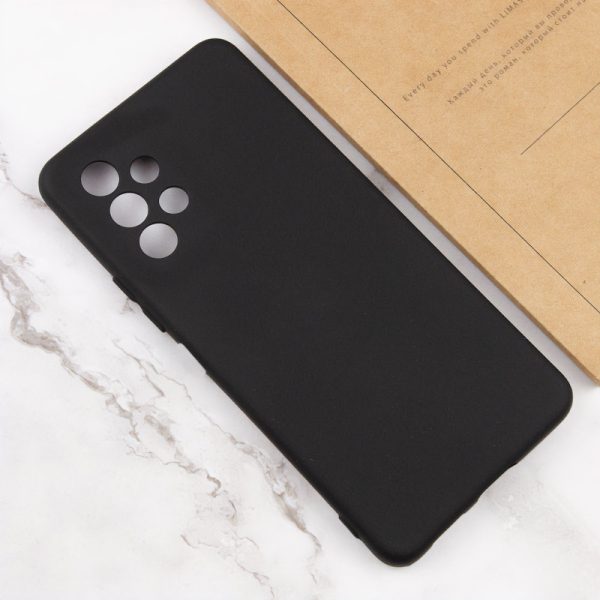 Чохол для Samsung Galaxy A32 4G Чорний Silicone Cover Lakshmi Full Camera - Зображення 4