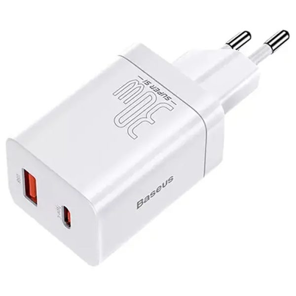 Зарядний пристрій Baseus Super Si Pro Quick Charger 30W (CCSUPP-E)