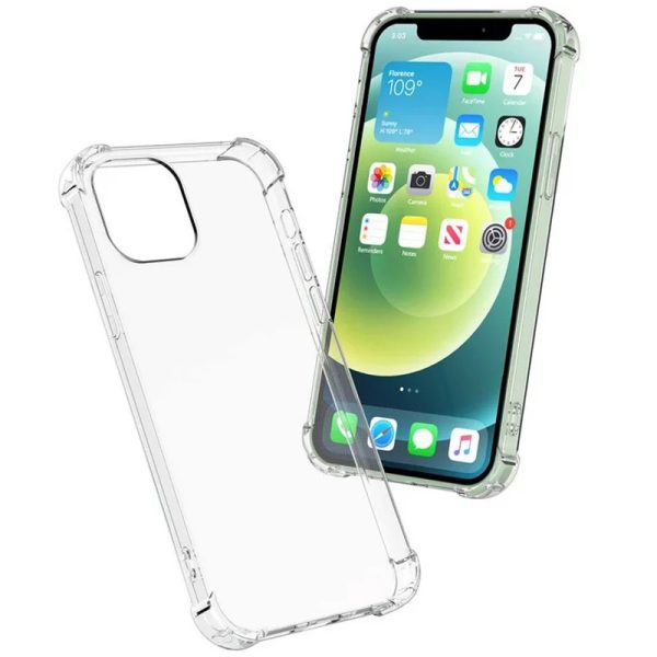 Чохол для iPhone 13 Pro Max Прозорий GETMAN Ease logo посилені кути - Зображення 2