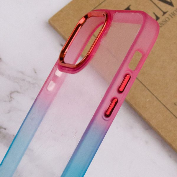 Чохол для iPhone 12 Pro Max Бірюзовий TPU+PC Fresh sip series - Зображення 4