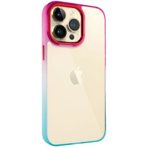 Чохол для iPhone 13 Pro Бірюзовий TPU+PC Fresh sip series