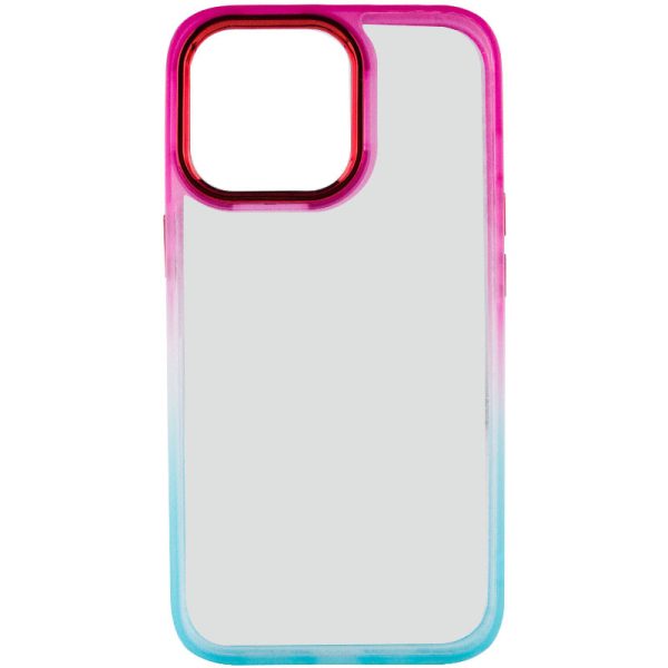 Чохол для iPhone 13 Pro Бірюзовий TPU+PC Fresh sip series - Зображення 2