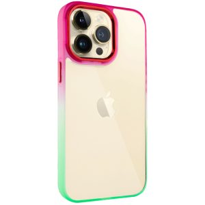 Чохол для iPhone 13 Pro Салатовий TPU+PC Fresh sip series