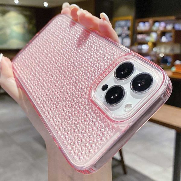 Чохол для iPhone 13 Pro Рожевий TPU Shine - Зображення 3