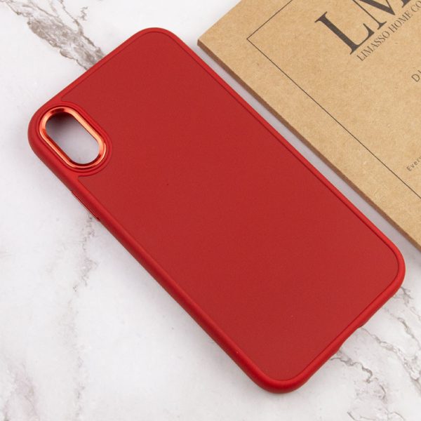 Чохол для iPhone XS Max Червоний Bonbon Metal Style - Зображення 4