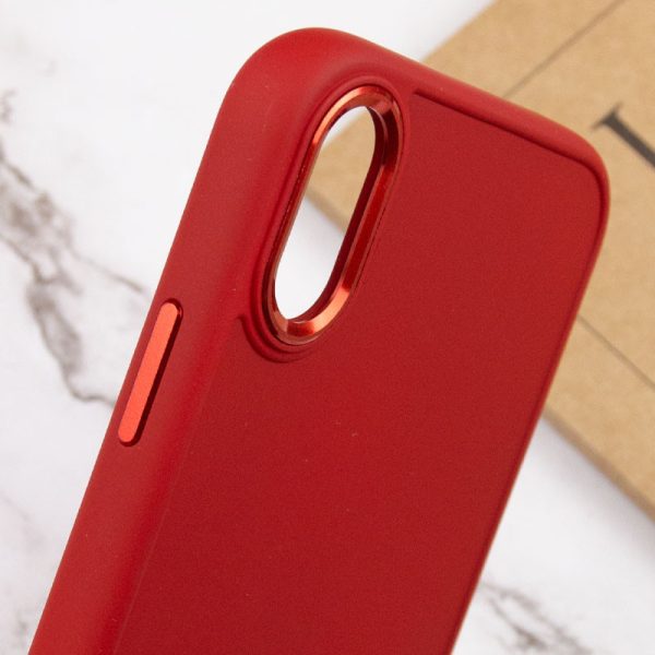 Чохол для iPhone XS Max Червоний Bonbon Metal Style - Зображення 5