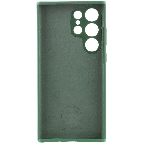 Чохол для Samsung Galaxy S25 Ultra Зелений Silicone Cover Lakshmi Full Camera - Зображення 3