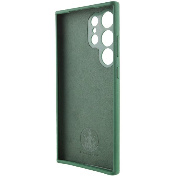 Чохол для Samsung Galaxy S25 Ultra Зелений Silicone Cover Lakshmi Full Camera - Зображення 4