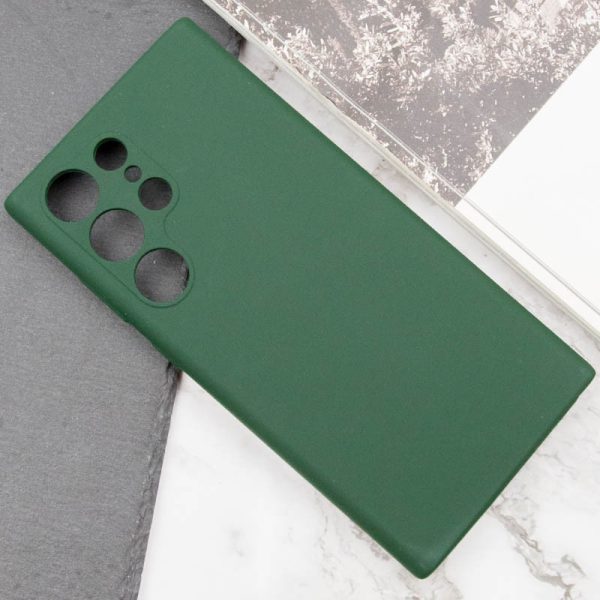 Чохол для Samsung Galaxy S25 Ultra Зелений Silicone Cover Lakshmi Full Camera - Зображення 5