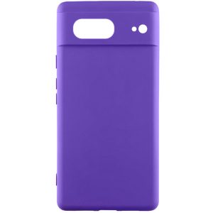 Чохол для Google Pixel 7 Фіолетовий Silicone Cover Lakshmi Full Camera