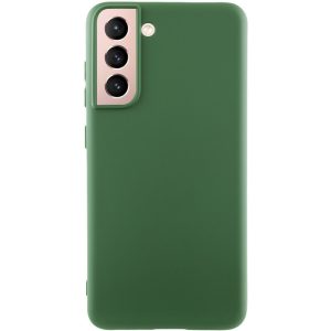 Чохол для Samsung Galaxy S21 Зелений Silicone Cover Lakshmi